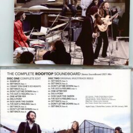 THE BEATLES – The Complete Rooftop Soundboard ( 2 CD SET ) ( Stereo Soundboard 2021 Mix )