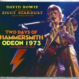 DAVID  BOWIE - Two Days of Hammersmith Odeon 1973 ( 3 CD SET )( HELDEN ) ( With Jeff Beck July 2nd & July 3rd, Hammermsith Odeon, London ) front cover