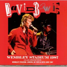 DAVID  BOWIE - Wembley Stadium 1987 ( 4 CD SET )( UXBRIDGE )  ( Live at Wembley Stadium, London, UK, June 19th, 1987 ) front cover