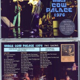 PAUL McCARTNEY – Cow Palace 1976 ( 3 CD SET ) ( Valkyrie ) ( Cow Palace, San Francisco, CA, USA, June 13th and 14th, 1976 )