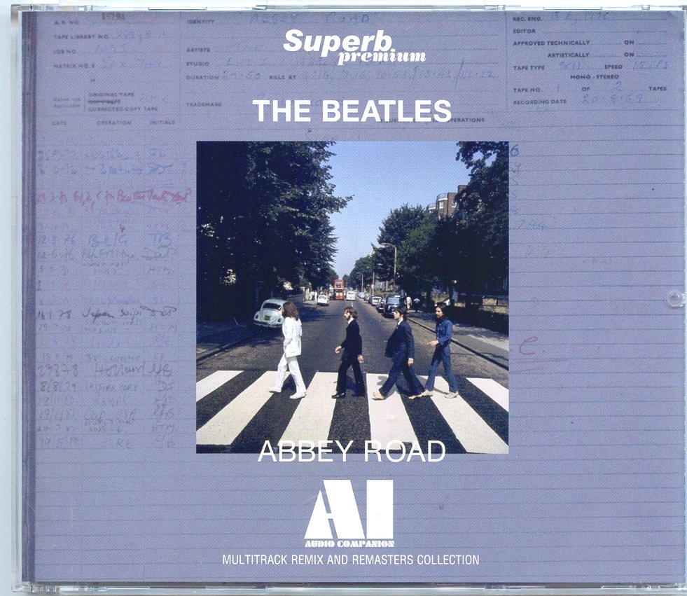 The Beatles – Abbey Road Audio Companion Multitrack Remix And Remaster ( 4 CD SET ) ( 2022 Superb Premium ) front cover The Beatles - Abbey Road Audio Companion Multitrack Remix And Remaster ( 4 CD SET ) ( 2022 Superb Premium ) front cover