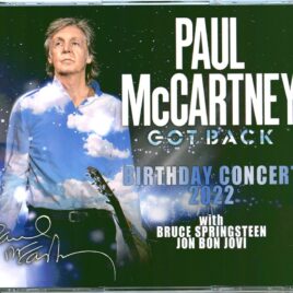 Paul McCartney - Got Back Birthday Concert 2022 ( 3 CD SET ) ( Piccadilly Circus ) ( Metlife Stadium, New Jersey, USA, June 16th, 2022 ) front cover