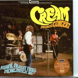 Eric Clapton - Farewell Concert 1968 The Film ( DVD ) ( CREAM at Royal Albert Hall, London, UK, Nov 26th, 1968 ) ( 1 DVD ) ( Multiband PADDINGTON ) front cover