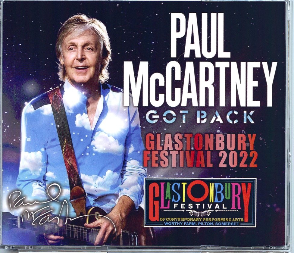 Paul McCartney – Got Back Back Glasstonbury Festival 2022 ( 3 CD SET ) ( Piccadilly Circus ) ( Pilton, Somerset, UK, June 25th, 2022 ) front cover Paul McCartney - Got Back Back Glasstonbury Festival 2022 ( 3 CD SET ) ( Piccadilly Circus ) ( Pilton, Somerset, UK, June 25th, 2022 ) front cover