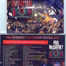 Paul McCartney – Got Back Back Glasstonbury Festival 2022 ( 2 DVD SET ) ( Piccadilly Circus ) ( Pilton, Somerset, UK, June 25th, 2022 )