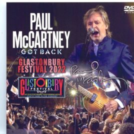 Paul McCartney - Got Back Back Glasstonbury Festival 2022 ( 2 DVD SET ) ( Piccadilly Circus ) ( Pilton, Somerset, UK, June 25th, 2022 ) front cover