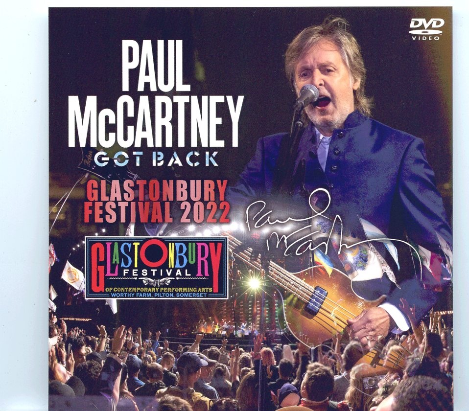 Paul McCartney – Got Back Back Glasstonbury Festival 2022 ( 2 DVD SET ) ( Piccadilly Circus ) ( Pilton, Somerset, UK, June 25th, 2022 ) front cover Paul McCartney - Got Back Back Glasstonbury Festival 2022 ( 2 DVD SET ) ( Piccadilly Circus ) ( Pilton, Somerset, UK, June 25th, 2022 ) front cover