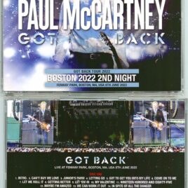 Paul McCartney – Got Back Boston 2022 2nd Night ( 3 CD SET ) ( Live at Fenway Park, Boston, MA, USA, Jun 8th, 2022 )