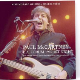 Paul McCartney - L.A. Forum 1989 1st Night ( 2 CD SET ) ) Mike Milliard Original Tapes ) ( Inglewood, CA, USA, Nov. 22nd, 1989 ) front cover