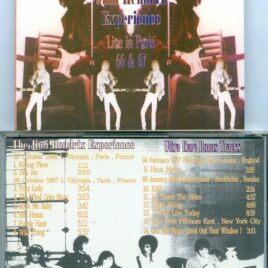 Jimmy Hendrix – Live In Paris 66 & 67 ( 2 CD SET ) ( Whoopy Cat ) ( L´Olympia, Paris, Oct 18th, 1966 & Oct. 9th, 1967 plus bonustracks )