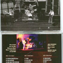 Jimmy Hendrix – The Band Of Gypsys Archives ( 3 CD SET ) ( Watch Tower ) ( Both Shows at Fillmore East Dec. 31st, 1969 )