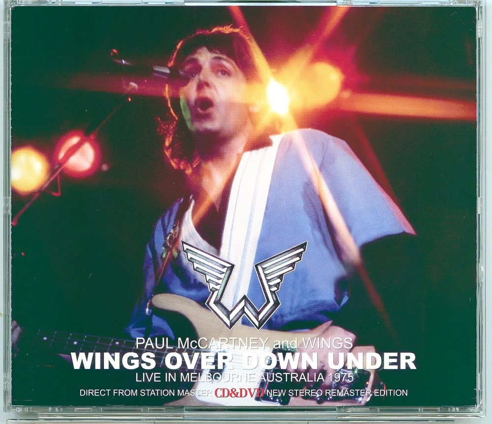 Paul McCartney – Wings Over Down Under ( 2 CD – 1 DVD ) ( 2022 GOLDIES ) ( Melbourne, Australia, 1975 ) front cover Paul McCartney - Wings Over Down Under ( 2 CD - 1 DVD ) ( 2022 GOLDIES ) ( Melbourne, Australia, 1975 ) front cover