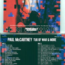 Paul McCartney – Tug Of War Sessions & More ( 3 CD SET ) ( 2022 MOONCHILD ) ( Studio Sessions Dec 1980 – Dec 1981 )
