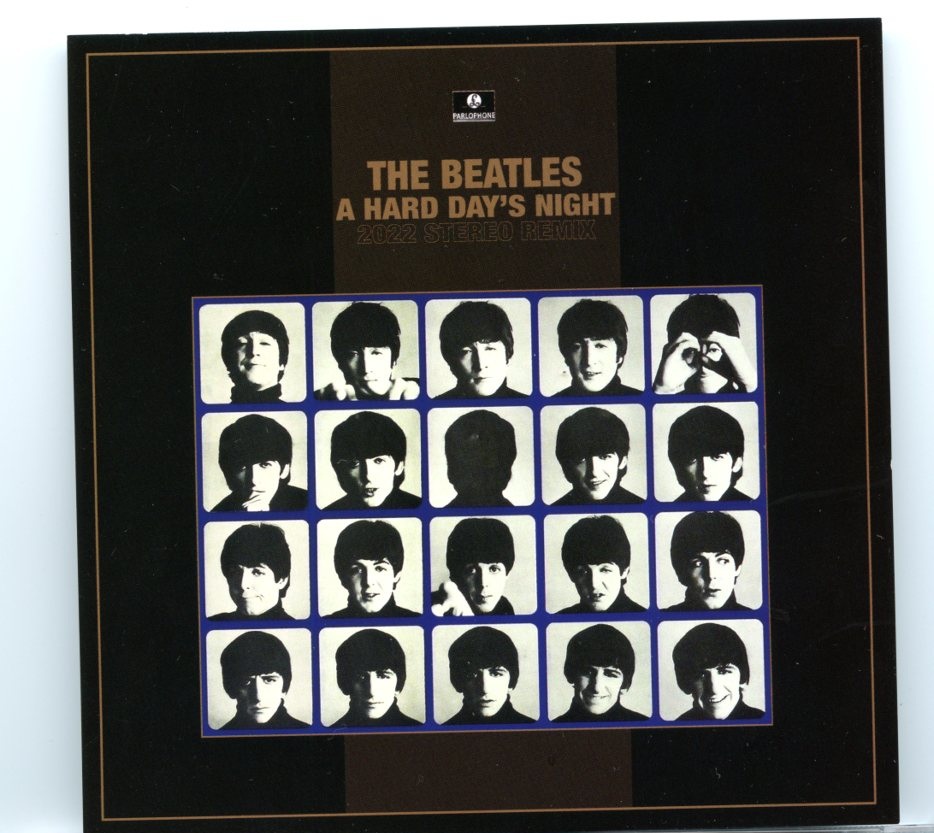 The Beatles – A Hard Day’s Night ( 2022 Stereo Remix ) ( 1 CD ) front cover The Beatles - A Hard Day's Night ( 2022 Stereo Remix ) ( 1 CD ) front cover