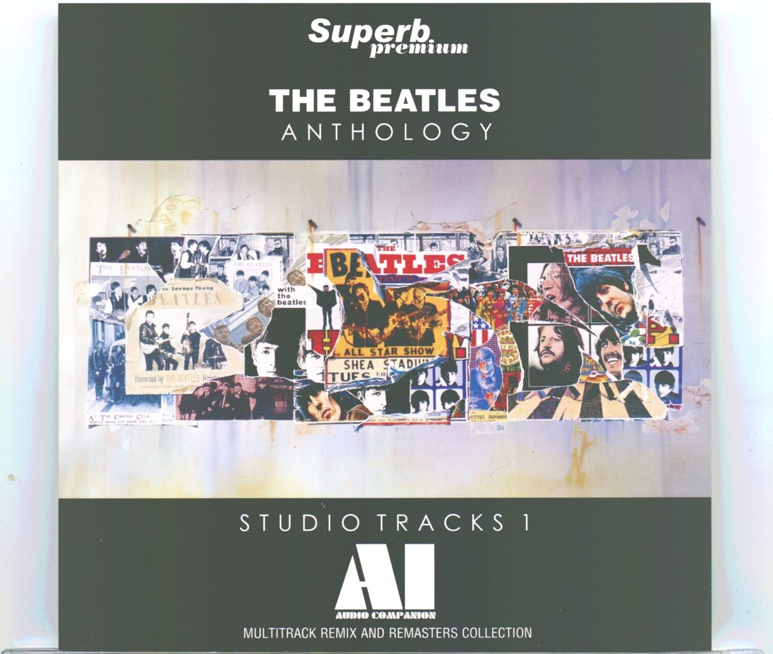 The Beatles – Anthology Studio Tracks 1 ( 2 CD SET ) ( 2022 Superb Premium ) front cover The Beatles - Anthology Studio Tracks 1 ( 2 CD SET ) ( 2022 Superb Premium ) front cover