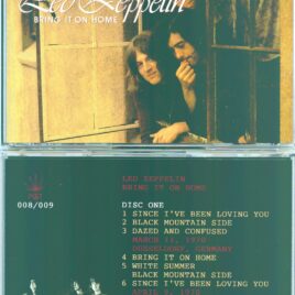 Led Zeppelin – Bring it on Home ( 2 CD SET ) ( Dusseldrof, Germany, March 11, 1970 & Curtis Hickson Hall, Florida, April 9, 1970 )