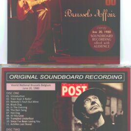 Led Zeppelin – Brussels Affairs ( 2 CD SET ) ( Wendy ) ( Voorst National Brussels, Belgium – June 20, 1980 )