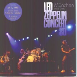 Led Zeppelin - Munchen mag Dich 1980 ( 2 CD SET ) ( Wendy ) ( Olympiahalle, Munich, West Germany, July 5, 1980 ) front cover