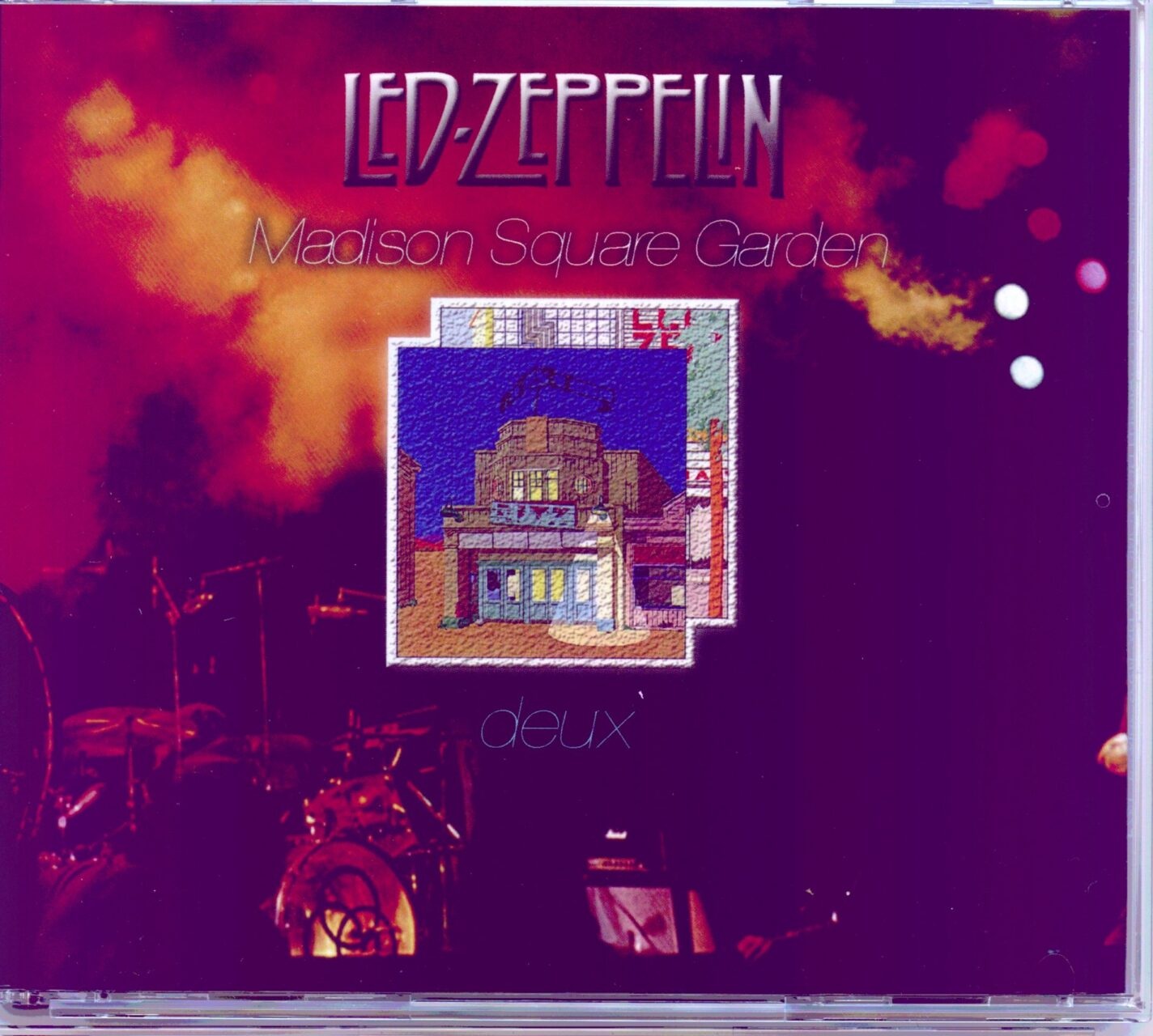 Led Zeppelin – Madison Square Garden Deux ( 3 CD SET ) ( Wendy ) ( Madison Square Garden, New York City, USA, July 28, 1973 ) front cover Led Zeppelin - Madison Square Garden Deux ( 3 CD SET ) ( Wendy ) ( Madison Square Garden, New York City, USA, July 28, 1973 ) front cover