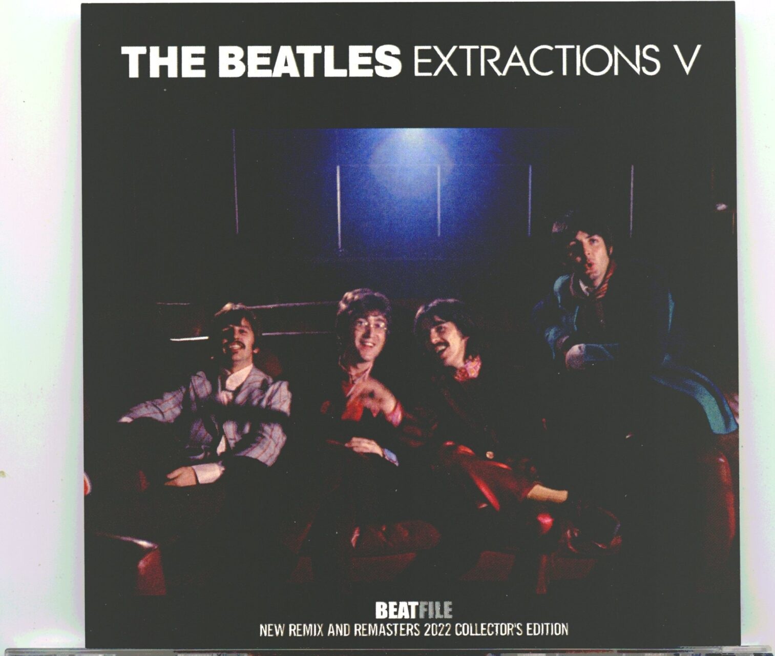 The Beatles – Extractions V ( 1 CD ) ( New Remix and Remasters 2022 Collectors Edition ) ( BEATFILE 2022 ) front cover The Beatles - Extractions V ( 1 CD ) ( New Remix and Remasters 2022 Collectors Edition ) ( BEATFILE 2022 ) front cover