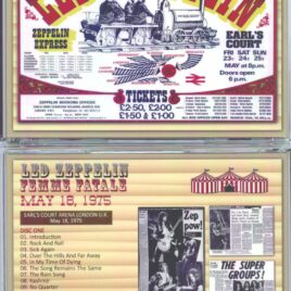 Led Zeppelin – Femme Fatale ( 3 CD SET )( Wendy ) ( Earl-s Court Arena, London, UK, May 18, 1975 )