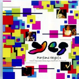 Yes - Maryland Heights ( 2 CD SET ) ( SIRENE ) ( Live at Riverport Amphitheater, Maryland Heights, Missouri, USA, June 29th, 1994 ) front cover
