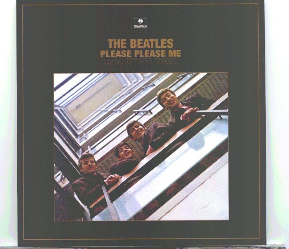 The Beatles – Please , Please Me 2022 Stereo Remix ( 1 CD ) front cover The Beatles - Please , Please Me 2022 Stereo Remix ( 1 CD ) front cover