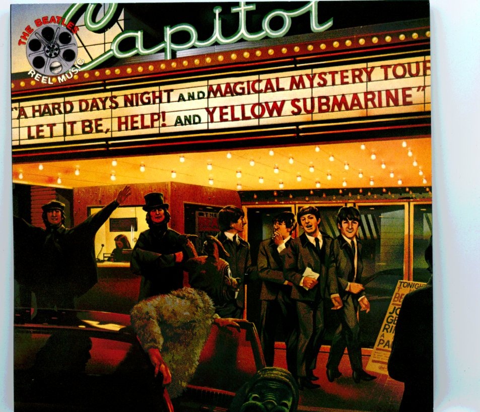 The Beatles – Reel Music ( The Capitol Album Collector’s Edition ) ( 1 CD & 1 DVD ) ( 2022 DAP ) front cover The Beatles - Reel Music ( The Capitol Album Collector's Edition ) ( 1 CD & 1 DVD ) ( 2022 DAP ) front cover