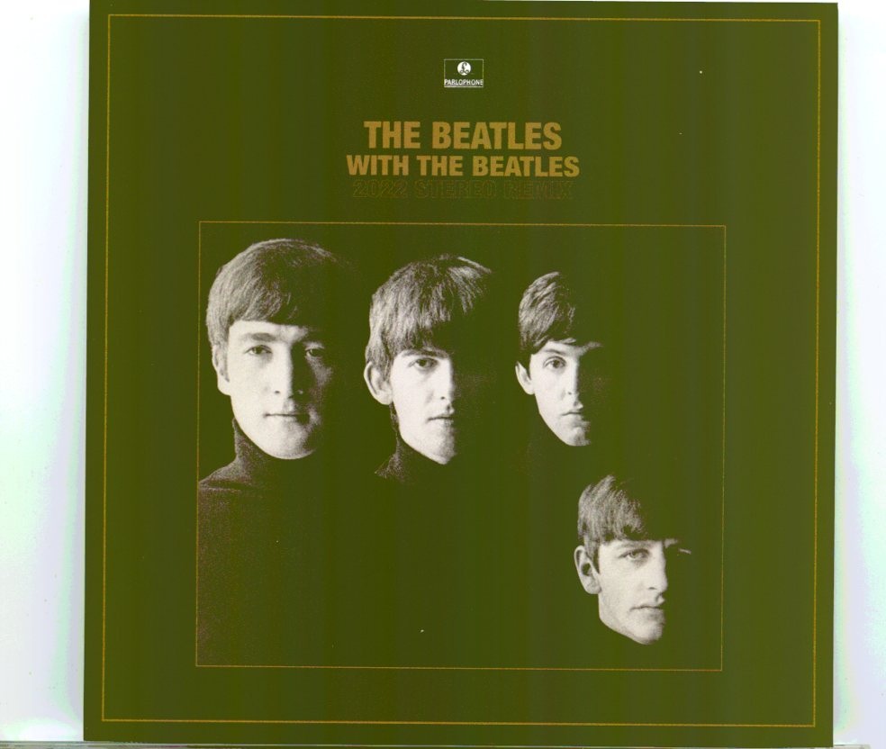 The Beatles – With The Beatles 2022 Stereo Remix ( 1 CD ) front cover The Beatles - With The Beatles 2022 Stereo Remix ( 1 CD ) front cover
