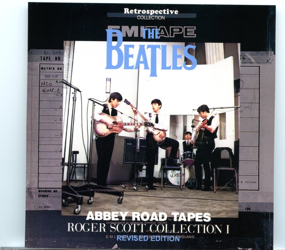 The Beatles – Abbey Road Tapes Roger Scott Collection 1 ( Revised Edition ) ( 2 CD SET ) ( 2023 Retrospective ) front cover The Beatles - Abbey Road Tapes Roger Scott Collection 1 ( Revised Edition ) ( 2 CD SET ) ( 2023 Retrospective ) front cover