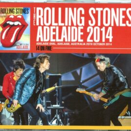 The Rolling Stones - Adelaide 2014 ( 2 CD - 1 DVD SET ) ( Adelaide Oval, Adelaide, Australia, October 25th, 2014 ) front cover