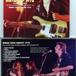 Paul McCartney – Antwerp 1972 Soundboard ( 1 CD ) ( Cine Roma, Antwerp, Belgium, August 22nd, 1972 )
