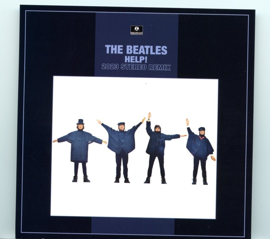 The Beatles – Help ! ( 2023 Stereo Remix ) ( 1 CD ) front cover The Beatles - Help ! ( 2023 Stereo Remix ) ( 1 CD ) front cover