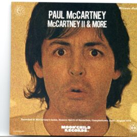 Paul McCartney - McCartney II & More ( 2 CD SET )  ( 2022 MOONCHILD ) ( McCartney Home, Sussex, June - August 1979 ) front cover