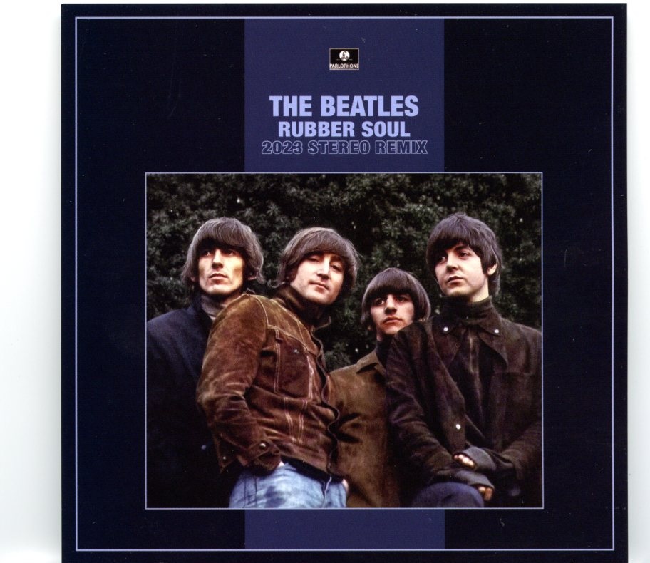 The Beatles – Rubber Soul ( 2023 Stereo Remix )( 1 CD ) front cover The Beatles - Rubber Soul ( 2023 Stereo Remix )( 1 CD ) front cover