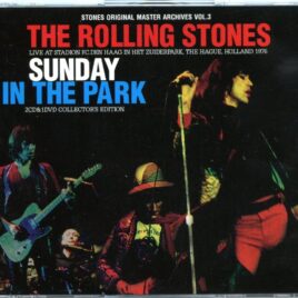 The Rolling Stones - Sunday In The Park ( 2 CD - 1 DVD SET ) ( Stadion FC Den Haag, The Hague, Holland, May 30th, 1976 ) front cover