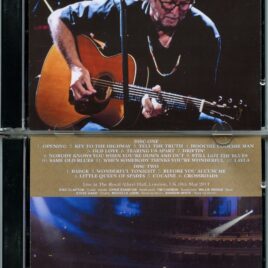 Eric Clapton – 2nd Night At RAH 2011 ( 2 CD ) ( Royal Albert Hall, London, UK, May 18th, 2011 )