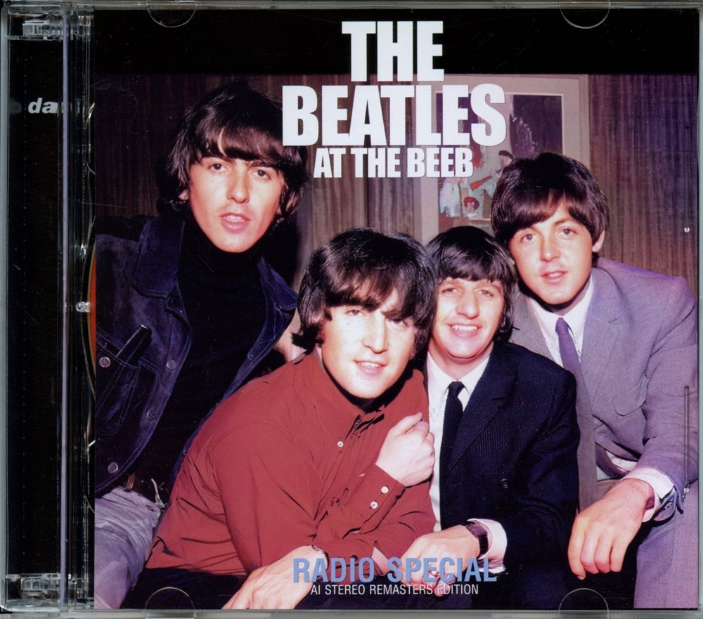 The Beatles – At the beeb Radio Special AI Stereo remasters Edition (2 CD) (DAP) front cover The Beatles - At the beeb Radio Special AI Stereo remasters Edition (2 CD) (DAP) front cover