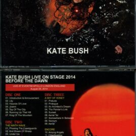 Kate Bush – Before The Dawn Live On Stage 2014 ( 3 CD ) ( Heathcliff )( Eventim Apollo, London, UK, August 26th, 2014 )