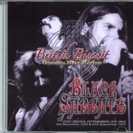 Black Sabbath - British Biscuit  (1 CD) ( Live at Civic Arena Pittsburgh, PA, USA, Dec 8th 1976 & Sep. 2Nd, 1978 front cover
