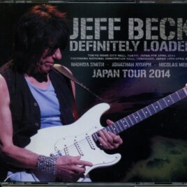 Jeff Beck - Definitely Loaded ( 4 CD SET ) ( Wardour ) ( Live at Tokyo City Hall, Japan, Arpil 9th, 2014 ) front cover