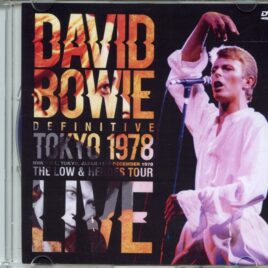 David Bowie - Definitive Tokyo 1978 ( 1 DVD ) ( Live at NHK Hall, Shibuya, Tokyo, Japan, December 12th, 1978 ) front cover