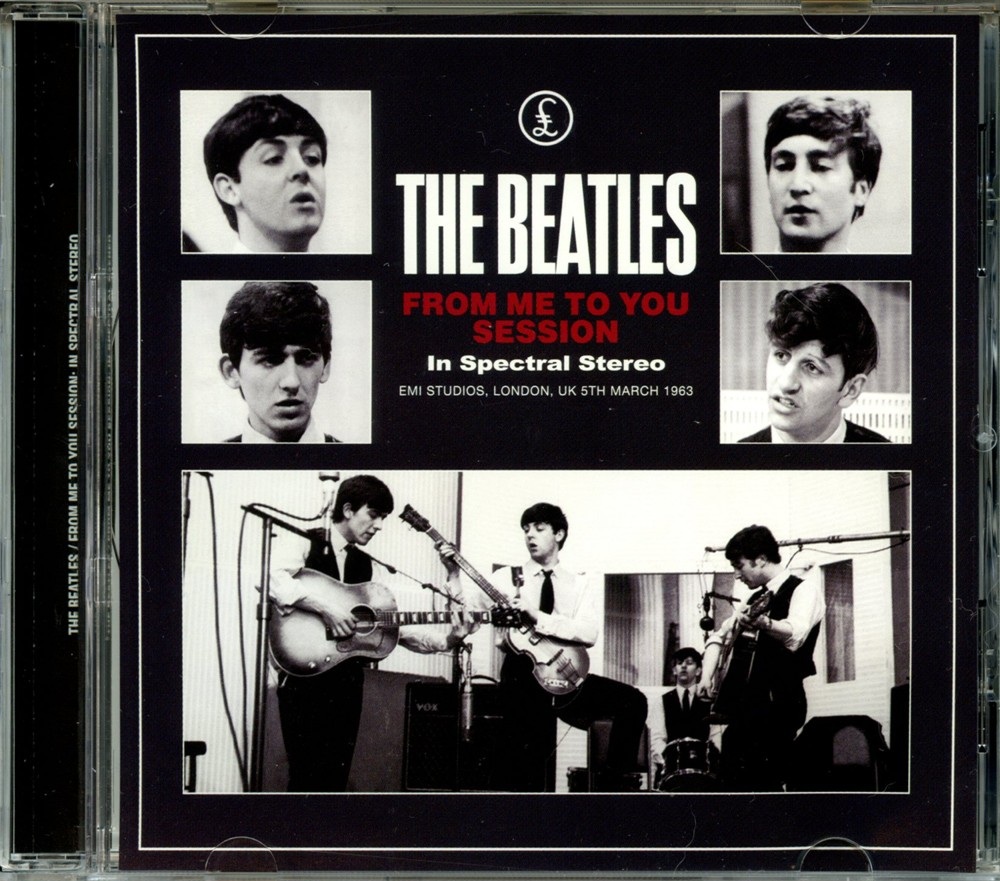 The Beatles – From me to you Session – EMI Studio London UK 5th March 1963 (1 CD) front cover The Beatles - From me to you Session - EMI Studio London UK 5th March 1963 (1 CD) front cover