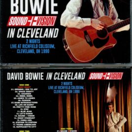David Bowie – Sound + Vision in Cleveland ( 3 CD ) ( Midnight Dreamer ) ( Richfield Coliseum, Cleveland, OH, USA, June 19th & 20th, 1990 )