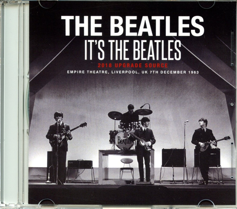 The Beatles – It´s Beatles – Live at Empire Theatr Liverpool UK 7th December 1963 (1 CD) front cover The Beatles - It´s Beatles - Live at Empire Theatr Liverpool UK 7th December 1963 (1 CD) front cover