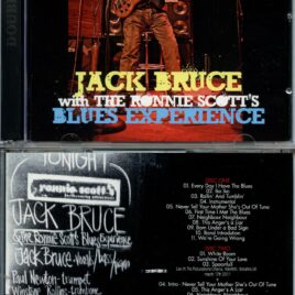 Jack Bruce – Blues Experience ( 2 CD ) ( Midnight Dreamer ) ( Live at Picturedrome Cinema, Holmfirth, Yorkshire, UK, March 17th, 2011 plus Bonustracks BBC 2011 )