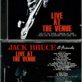 Jack Bruce – Live at the Venue ( 2 CD ) ( Gypsy Eye Project ) ( London, UK, July 28th, 1980 plus Glasgow 1979 )