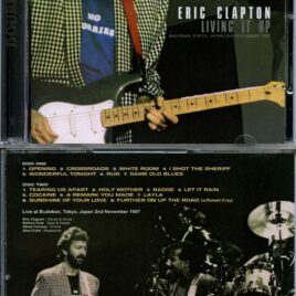 Eric Clapton – Living it Up ( 2 CD ) ( Uxbridge ) ( Live at Budokan, Tokyo, Japan, November 2nd, 1987 )