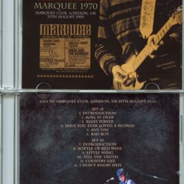 Derek & dominos – Marquee 1970 ( 1 CD ) ( Derek & Dominos Live at The Marquee Club. London, UK, August 11th, 1970 )