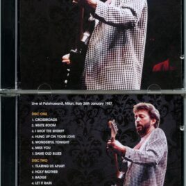 Eric Clapton – Milan 1987 ( 2 CD ) ( Live at Palatrussardi, Milan, Italy, January 26th, 1987 )